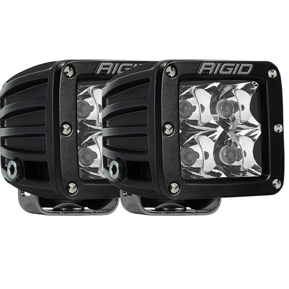 LED-Zusatzscheinwerfer mit E-Prüfzeichen RIGID D-Series - BLACK