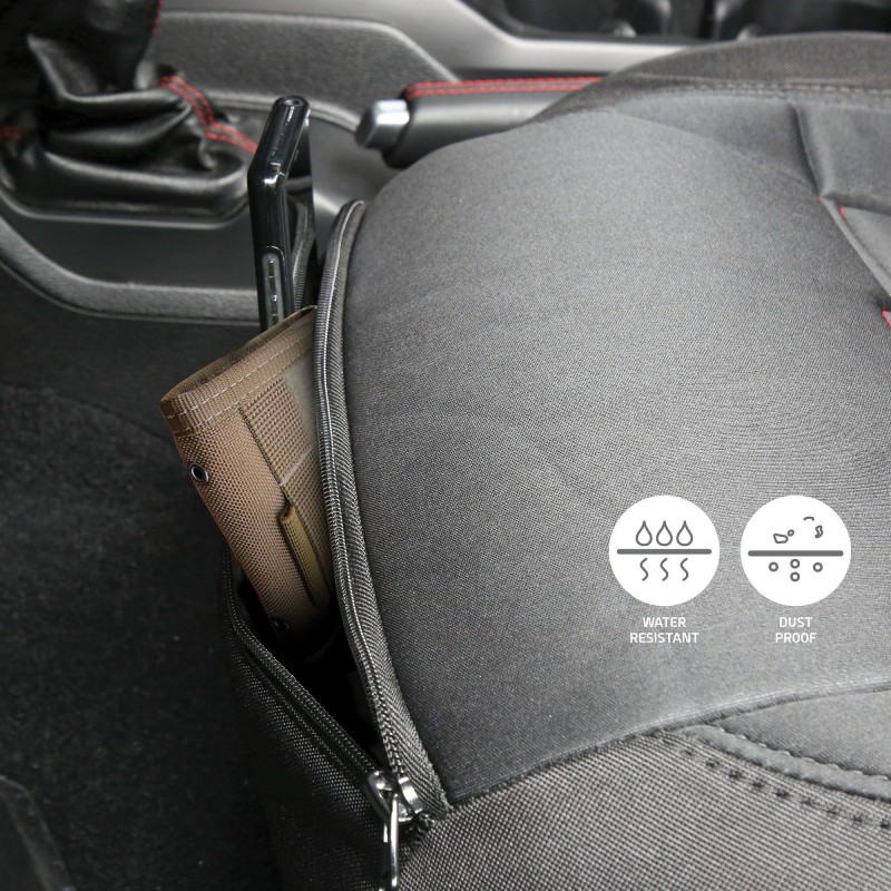 Sitzbezug-Set für Vordersitze mit Molle® System Smittybilt - BLACK TRAIL -  OVERLANDING